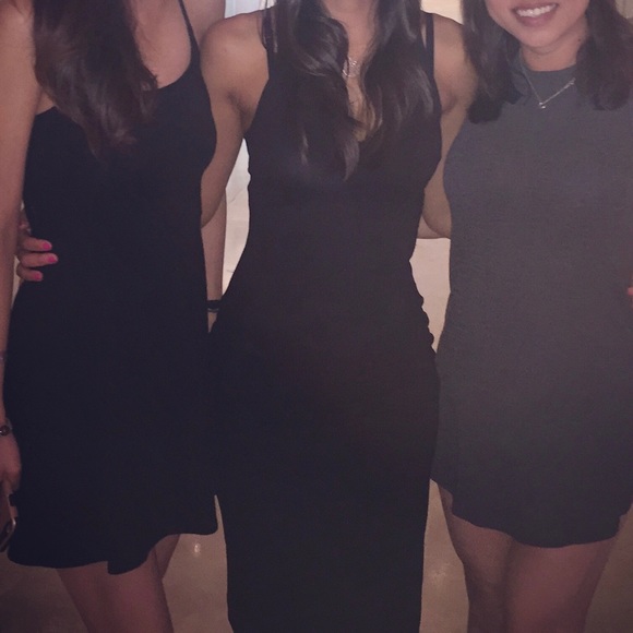 Black Bodycon Maxi Dress - Picture 8 of 8